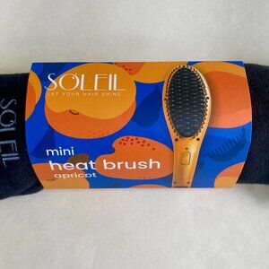 Soleil Mini Heat Brush in Apricot, New in Original Packaging